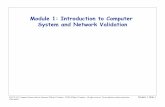 Module 1: Introduction to Computer System and Network ...web.engr.illinois.edu/~dmnicol/ece541/slides/Module1-ECE541-f09.pdf · Module 1: Introduction to Computer System and Network