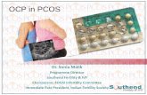 OCP in PCOS - · PDF fileOCP • The combined oral contraceptive pill (COCP), often referred to as the birth control pill or colloquially as "the pill", is a birth control method that