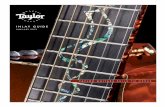 InLAY GUIDE - Taylor Guitars · PDF fileInLAY GUIDE jAnUARY 2012. 6.33mm Dots Mother-of-Pearl or Abalone nEck InLAY OPTIOnS 4mm Dots Mother-of-Pearl or Abalone. nEck InLAY OPTIOnS