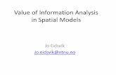 Value of Information Analysis in Spatial Models• Computational statistics, sampling methods, ... reservoir segments where the ... Mathematical Geosciences, ...folk.ntnu.no/joeid/Monday.pdf ·