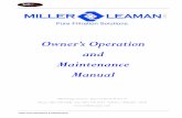 Owner’s Operation and Maintenance Manual - Miller · PDF fileOwner’s Operation and Maintenance Manual ... 3.4 Normal System Operation ... The Helix Element spins the water at a