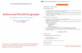 Indian and World Geography - Develop India Group and World Geography.pdf ·  Indian and World Geography [A complete book for competitors] Prepared by –