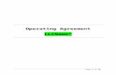 OPERATING AGREEMENT for _ _[NAME]_ - Southpac Web viewThis Operating Agreement is entered into as of the ... estate, association, custodian, nominee, trustee, executor, administrator
