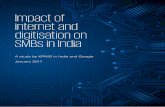 Impact of Internet and digitisation on SMB’s in India - KPMG · PDF fileand internet connectivity to achieve these ... Impact of internet and digitisation on SMBs in India 08. ...