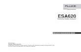 Electrical Safety Analyzer - assets.fluke.comassets.fluke.com/manuals/esa620__gsspa0000.pdf · Manual de funcionamiento básico ... También recomendamos asegurar el envío por su