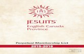 2015-2016 - Jesuitsimage.jesuits.org/CANADA/media/perpetual-membership-list-2015-16... · 2015-2016 Enrolled from May 1 ... Mr. Harry Addicot Villa Perla Agustin M. Kathlyn Ahern