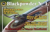 In this issue - Davide Pedersoli · PDF fileIn this issue: Cover: (7>>C8=6 &434AB>;8B =4F =584;3 A85;4 Shooters' life: C7 #" ,>A;3 70