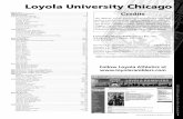 Loyola University Chicago - · PDF fileLoyola University Chicago ... 18000 Von Karman Avenue Irvine, CA 92613 (949) 553-0100 Cleveland State (Dec. 28-30) Cleveland Airport Marriott