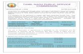 TAMIL NADU PUBLIC SERVICE COMMISSION - …tnpsc.gov.in/notifications/2018_01_asst_comm_labour_officer.pdf · 5 Qualification (a) A Degree of M.A., Labour Management (formerly known