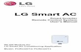LG Smart AC - LG  · PDF fileSmart Inverter Remote Control System User’s Manual WLAN Module for LG Smart Air Conditioning Application Model: PCRCUDT2/ PCRCUDT3 LG Smart AC