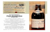 Dr. Fritz Briem’s Piwo Grodziskie - · PDF fileDr. Fritz Briem’s Piwo Grodziskie Grätzer Ale Historic Signature Series Forgotten styles brewed according to their historic recipes