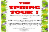 THE SPRING SOUK 2013 - asic-sa.co.za · PDF fileTHE SPRING SOUK 2013 1 THE “SPRING SOUK” ... antithesis of the people of the dunya. ... Hadhrat Abdullah Ibn Masood