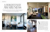 san francisco A HeigHtened AwAreness - Squarespace · PDF fileSan Francisco architect Jennifer Weiss turned a 1960s apartment into an ... Weiss situated a classic, black-leather Eames