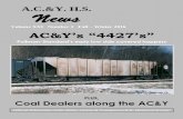 A.C.&Y. H.S. News 2016 News magazine.pdf · Aggressive truck and pipeline competition were harbingers ... This lonesome view looks west along the AC&Y at Jenera (M.P. 36.1) ... led