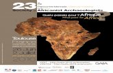 23 erd Biennal meeting - Laboratoire Arché · PDF fileRencontre biennale /Biennal meeting 23 de la/ of the e rd Society of Africanist Archaeologists ... Etude de scories de production