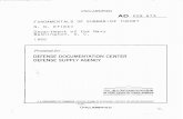 FUNDAMENTALS OF SUBMARINE THEORY N. N. Efimev · PDF fileUNCLASSIFIED AD 629 673 FUNDAMENTALS OF SUBMARINE THEORY N. N. Efimev Department of the Navy Washington, D. C. 1966 Processed
