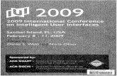 IUI 2009 : 2009 International Conference on Intelligent ... · PDF file2009International Conference on Intelligent UserInterfaces ... Pei-YunHsueh,JohannaD.Moore ... • Generating