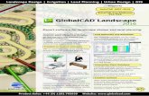 GlobalCAD Landscape TM 2016download.globalcad.com/GcadLs2016.pdf · Expert software for landscape design and land planning GlobalCAD Landscape is the integrated ... AutoCAD 2007-2016.