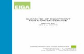 CLEANING OF EQUIPMENT FOR OXYGEN SERVICE · PDF filecleaning of equipment for oxygen service guideline igc doc 33/97/e european industrial gases association avenue des arts 3-5 •