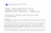 Understanding these Rules -   Web viewThe Roythornes Undergraduate Law Bursary Rules 2015/6. ... a list of the Russell Group universities can be found at: ... INDIAN PAKISTANI