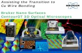 Cu Wire Bonding Bruker Nano Surfaces ContourGT 3D  · PDF fileAssisting the Transition to Cu Wire Bonding Bruker Nano Surfaces ContourGT 3D Optical Microscopes