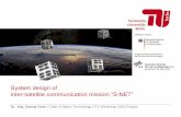 System design of inter-satellite communication mission NET” · PDF fileSystem design of intersatellite communication mission S-NET ... SCOM (2010) Sband transceiver for micro satellites
