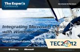 Integrating Microsoft Office with Windows PowerShelljdhitsolutions.com/blog/wp-content/uploads/2012/05/Integrating... · Integrating Microsoft Office with Windows PowerShell Jeffery