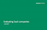 Evaluating SaaS companies - albion.capital SaaS... · •This primer sets out the basic framework we use to evaluate SaaS businesses.