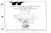 CAMBRIA COMMUNITY SERVICES DISTRICT APPLICATION 28158 ... · PDF fileCAMBRIA COMMUNITY SERVICES DISTRICT APPLICATION 28158 ... SANTA ROSA CREEK VALLEY ... The District claims a pre-