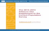 2014-2015 Tobacco Use Supplement to the Current Population Survey ... · PDF fileThe 2014-2015 Tobacco Use Supplement to the Current Population Survey (TUS-CPS) ii . Figure 8. Trends