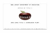Title I Unified Plan - Keansburg School DistrictCaruso School. Comprehensive Needs ... teachers will need more training with this resource this was a tool to begin to develop consistent