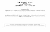 STANDARDS - Shipping Australia · PDF filestandards for food quality shipping containers guidelines to the department of agriculture, fisheries and forestry – australia (affa) inspection
