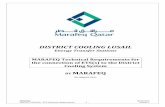 DISTRICT COOLING LUSAIL - docshare01.docshare.tipsdocshare01.docshare.tips/files/22051/220515508.pdf · the District Cooling system in Lusail operated by MARAFEQ. Since the ETS is