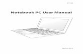 Notebook PC User Manualstatic.highspeedbackbone.net/pdf/ASUS UX31A Series ZENBOOK... · Notebook PC User Manual 7 Safety Precautions The following safety precautions will increase