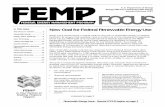 U.S. Department of Energy January/February 2001 FOCUS · PDF fileEnergy Efficiency and Renewable Energy January/February 2001 FOCUS In This Issue ... panels are on the roof of the