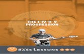 The I-IV-II-V Progression-+L9,10+I-VI-II-V... · Solo example using bb melodic minor scale on chord II and ab melodic minor on chord v.:“; ... entire fingerboard it's time to try