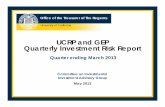 UCRP and GEP Q t l I t t Ri k R t Quarterly Investment ... · PDF fileQ t l I t t Ri k R t Quarterly Investment Risk Report ... pj planned ... Funded Ratio (Market Val) 2016 ‐Market