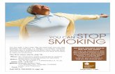 STOP SMOKING - Wellness: Wellness Program SmokingCessationFlyer Summer 2016.pdf · STOP SMOKING For those who have tried to quit, but still smoke Don’t give up. Sometimes it does