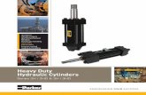 Heavy Duty Hydraulic · PDF fileHeavy Duty Hydraulic Cylinders Series 2H / 3H Catalog HY08-1114-4/NA Parker Hannifin Corporation Industrial Cylinder Division /cylinder Des Plaines,