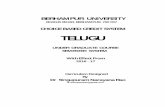 Telugu Syllabus -   · PDF fileTELUGU UNDER GRADUATE COURSE ... Trika,Rugagama,Tugagama,Amredita,Atwa,Itwa,Utwa sandhulu. 2.Samasalu: ... Sandhi parichedam Unit –II