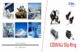 COSMAU Slip Ring E- · PDF fileHigh Frequency Slip Rings High frequency slip ring is designed for transmitting high speed data and analog signal,it can be used in radar antenna for