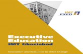CONTENTAbout IMT 4 2. Governing Council ... PGDM Executive Programme Highlights 14 5. Programme ... (PGPM) integrates the Global Innovation Lab ...125.19.35.234/DownloadFiles/admissions/PGDM... ·