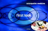 osteopathic medicine - Top Health Sciences University | · PDF fileinnovative academic programs with a commitment to continue its osteopathic heritage and focus on ... Osteopathic