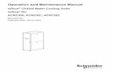 Operation and Maintenance Manual - schneider · PDF fileOperation and Maintenance Manual InRow® Chilled Water Cooling Units InRow® RC ACRC500, ACRC501, ACRC502 990-3237D-001 Publication