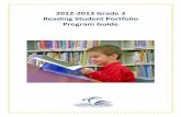 2012-13 Administration Program Guide Grade 3 Reading ...oada.dadeschools.net/TestChairInfo/2012-13ProgramGuideGrade3... · State Guidelines for the Grade 3 Reading ... Accommodations