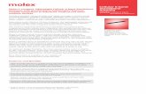 Cellular 6-band Molex’s compact, lightweight Cellular 6 ... · PDF file70% at the high band (GSM1800, GSM1900 and LTE band-7) enables ... feature helps free up costly investments