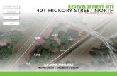 FOR SALE OR LEASE redeveloPment site 401 HicKoRY …images4.loopnet.com/d2/SUnL-Cv6vQ8bO-86Lk2t6... · 2.5 Acres AvAilAble Price Per lot: (lot 1: $294,000, lot 2: $196,000) redeveloPment