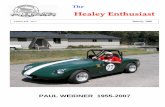 The Healey Enthusiast 2008 newsletter.pdf · Page 2 The Healey Enthusiast January 2008 s, ... Editor 6554 Kingfisher Lane Eden Prairie, ... The 2008 calendar looks awfully good, ...
