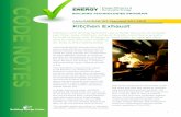 Kitchen Exhaust - Energy Codes - BECP · PDF fileANSI/ASHRAE/IES Standard 90.1-2010 BUILDING TECHNOLOGIES PROGRAM CODE NOTES Kitchen Exhaust 1 Kitchen and dining facilities use a large