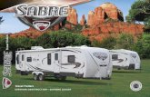 Travel Trailers - Palomino RV · PDF fileSabre Travel Trailers are an affordable choice with top ... Luxury Edition package which includes LG Solid Surface countertops, ... with 5.1